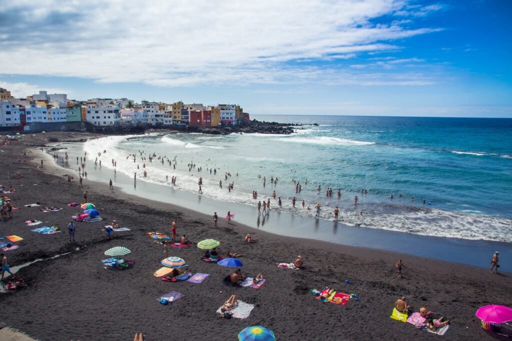 Jardin beach, Puerto de la Cruz