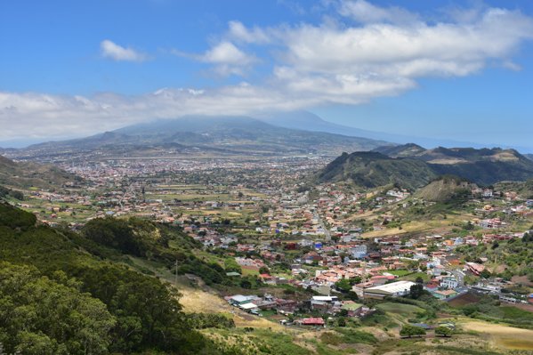 View from the Jardina viewpoint, Anaga Rural Park, Tenerife