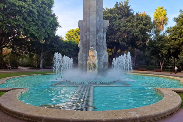 The Monument to Fertility (Monumento a la Fecundidad) in the heart of Parque Garcia Sanabria The Monument to Fertility (Monumento a la Fecundidad) in the heart of Parque Garcia Sanabria