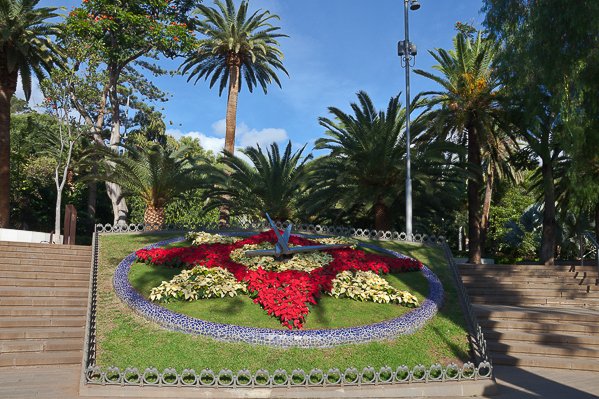 Flower Clock, Garcia Sanabria Park, Santa Cruz de Tenerife