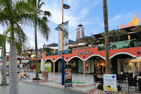 Golden Mile zone, Tenerife