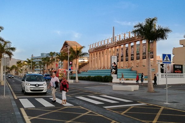 Golden Mile zone. Tenerife