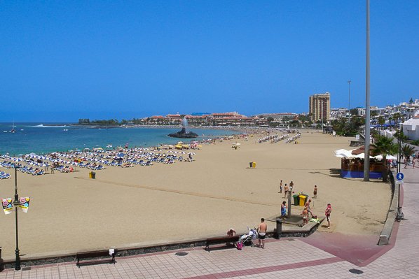 Overview of Las Vistas Beach