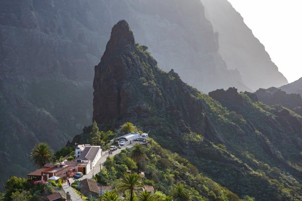 View of Masca town, Tenerife