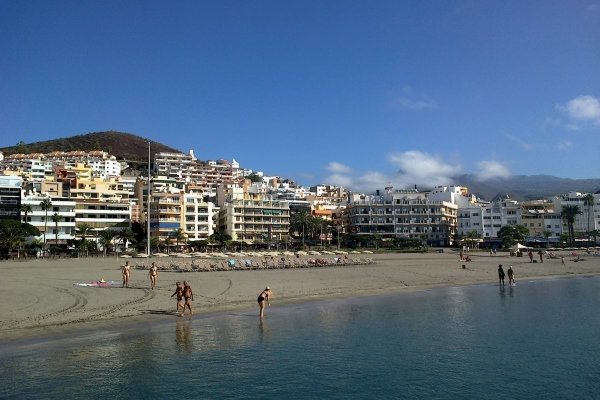Los Cristianos beach