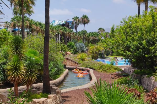 The lava river, Aqualand, Tenerife