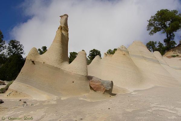 Lunar landscape near Teide National Park