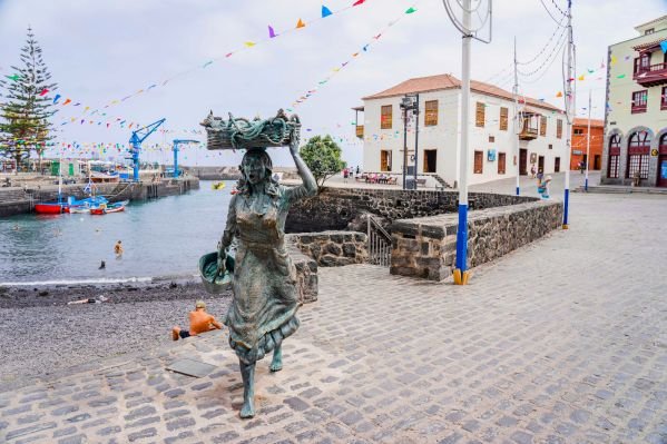 Port area and historic center of Puerto de la Cruz