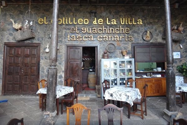 One of the guachinches in La Orotava area