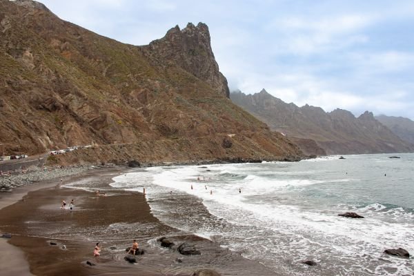 Almaciga Beach at Anaga Rural Park