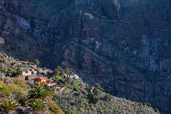 View of Masca town, Tenerife