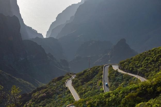 Access road to Masca, Tenerife