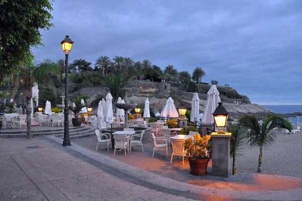 Restaurant on Playa del Duque