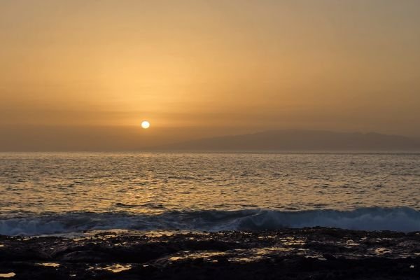 Sunset at South Tenerife