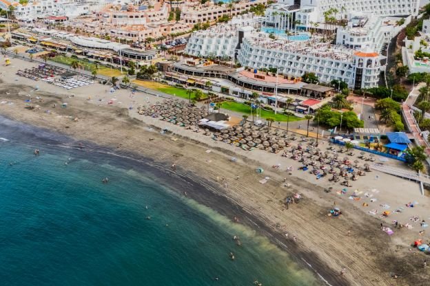 Aerial view of Tenerife South